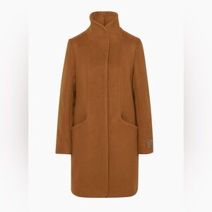 Wilfred Cocoon Coat – Size XS (Colour: Cigar)